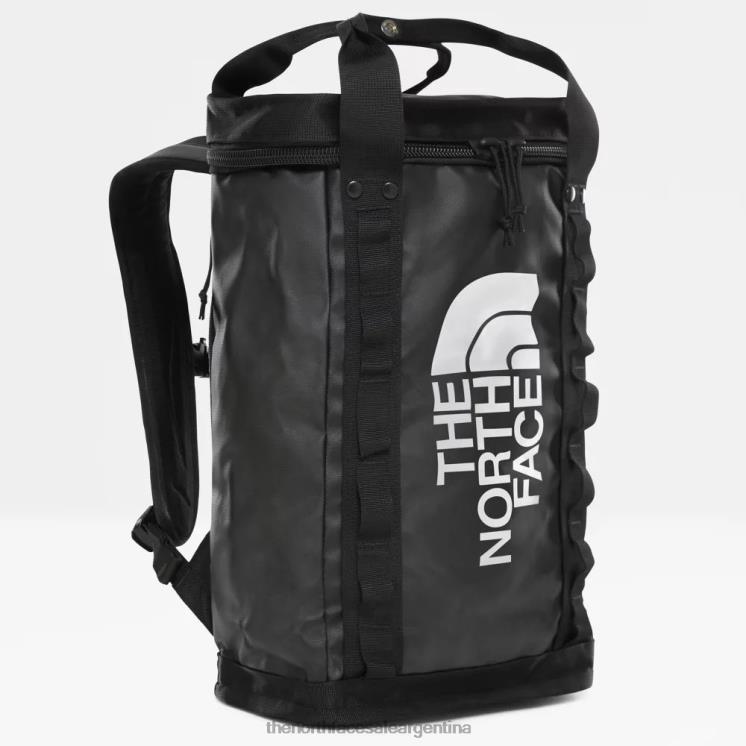 FFV04162 blanco negro The North Face mochila explore fusebox blanca y negra s