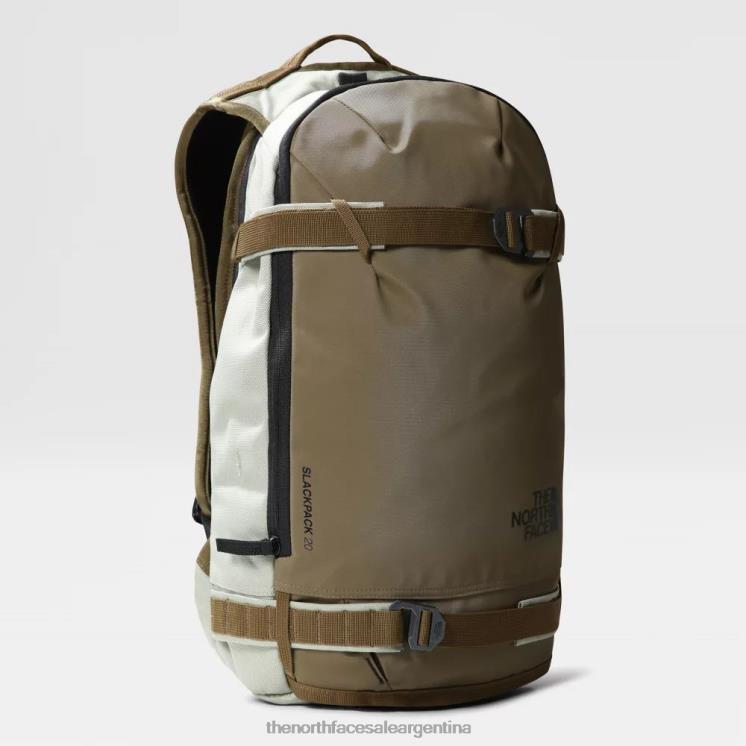 FFV04205 oliva militar The North Face mochila slackpack 2.0