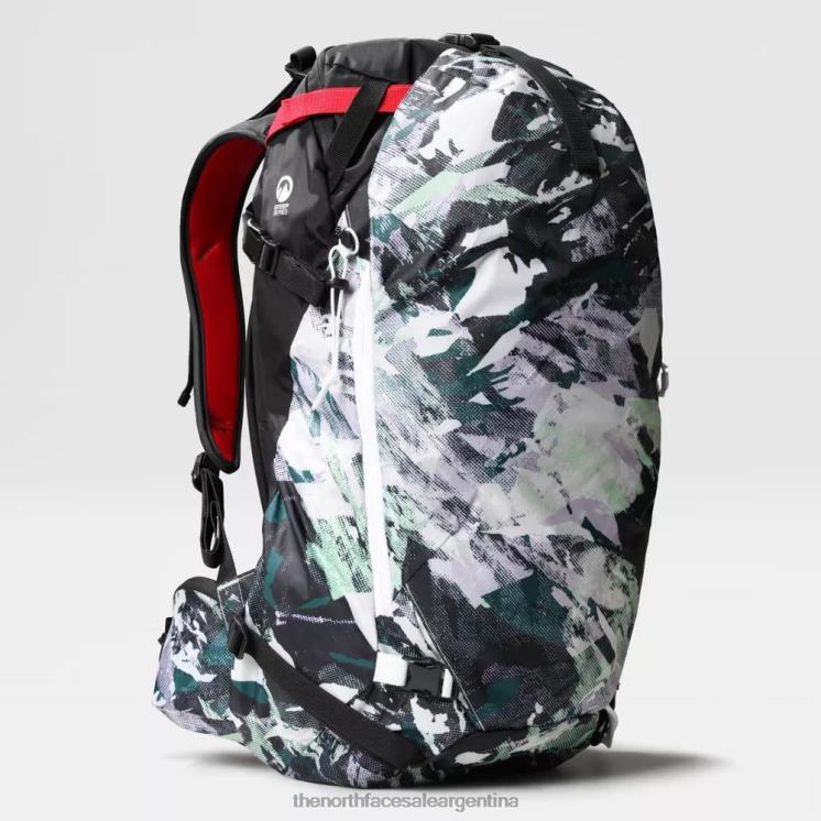 FFV04704 pátina verde The North Face mochila snomad de 34 litros