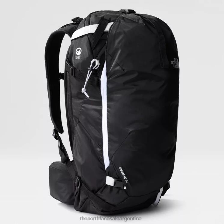 FFV04705 blanco negro The North Face mochila snomad 34 litros negro blanco
