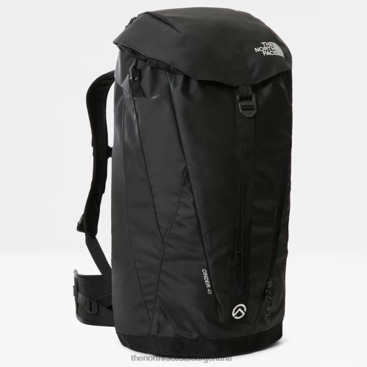 FFV04708 remolino negro The North Face mochila de ceniza