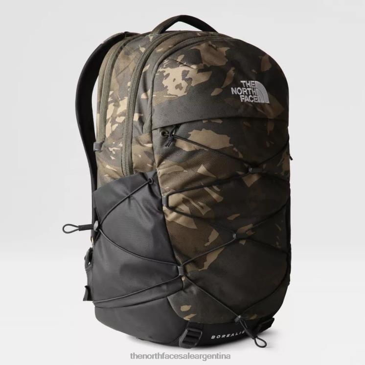 FFV04752 verde pardo The North Face mochila boreal