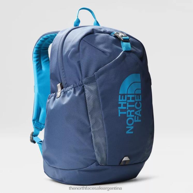 FFV04809 azul sombreado The North Face mini mochila de reconocimiento juvenil