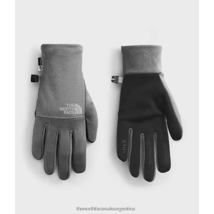 FFV043627 gris The North Face guantes reciclados etip