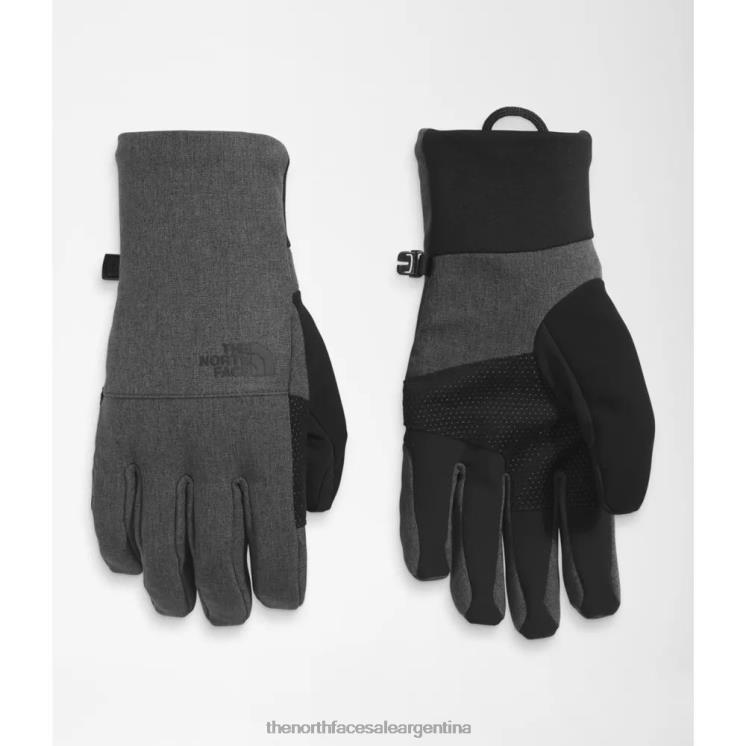 FFV045054 gris The North Face guantes etip aislados apex para hombre