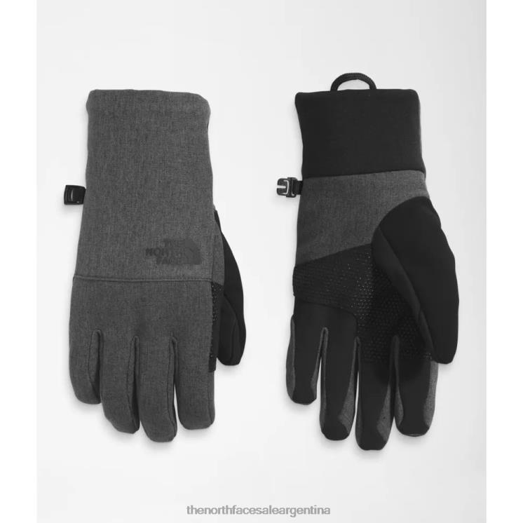 FFV045058 gris The North Face guantes etip aislados apex para mujer