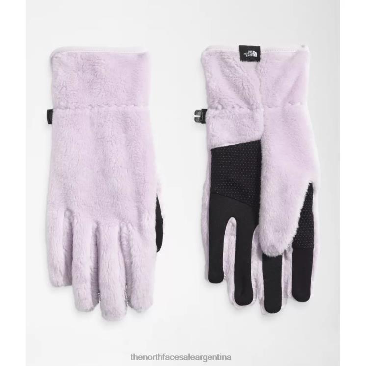 FFV045133 niebla de lavanda The North Face guantes osito etip mujer