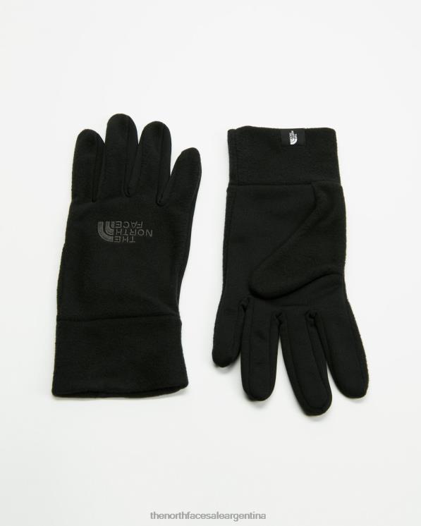 FFV046950 negro The North Face 100 guantes de glaciar