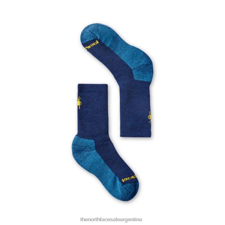 FFV046287 azul alpino The North Face calcetines de senderismo para niños con amortiguación completa