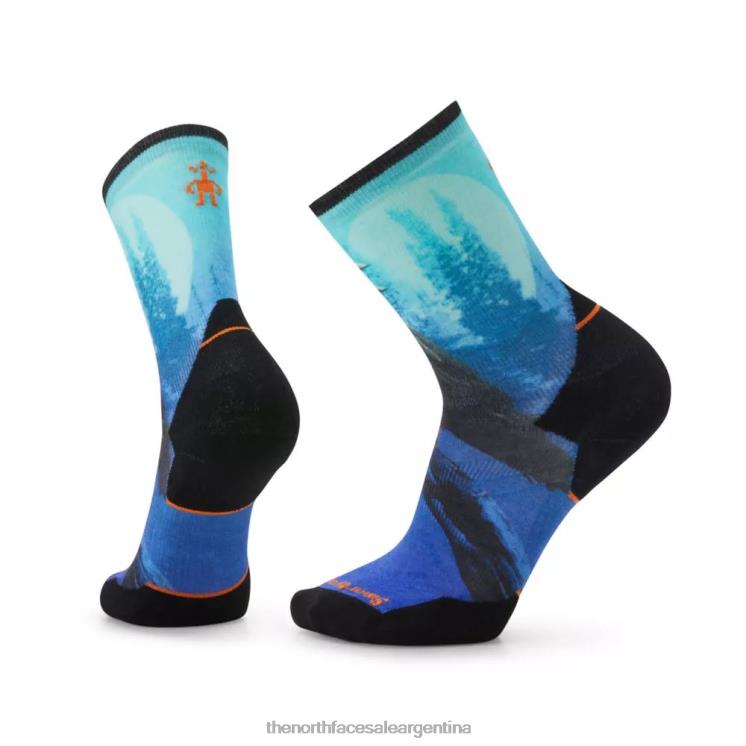 FFV046305 azul alpino The North Face calcetines deportivos con estampado de cuervos run edición atleta