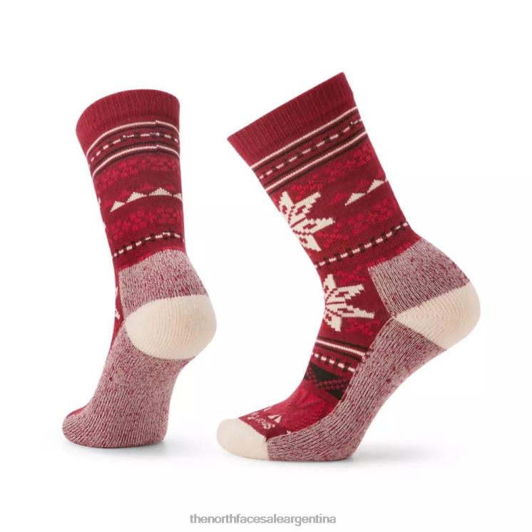 FFV046335 rojo tibetano The North Face calcetines acogedores para todos los días