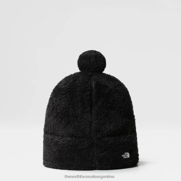 FFV041544 negro The North Face gorro juvenil suave oso