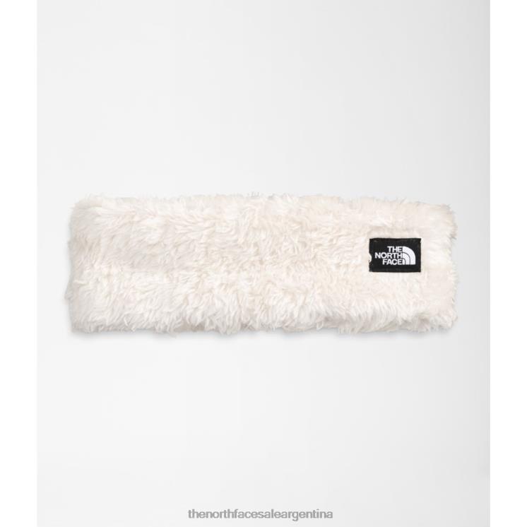 FFV045112 blanco The North Face diadema de oso suave para niños