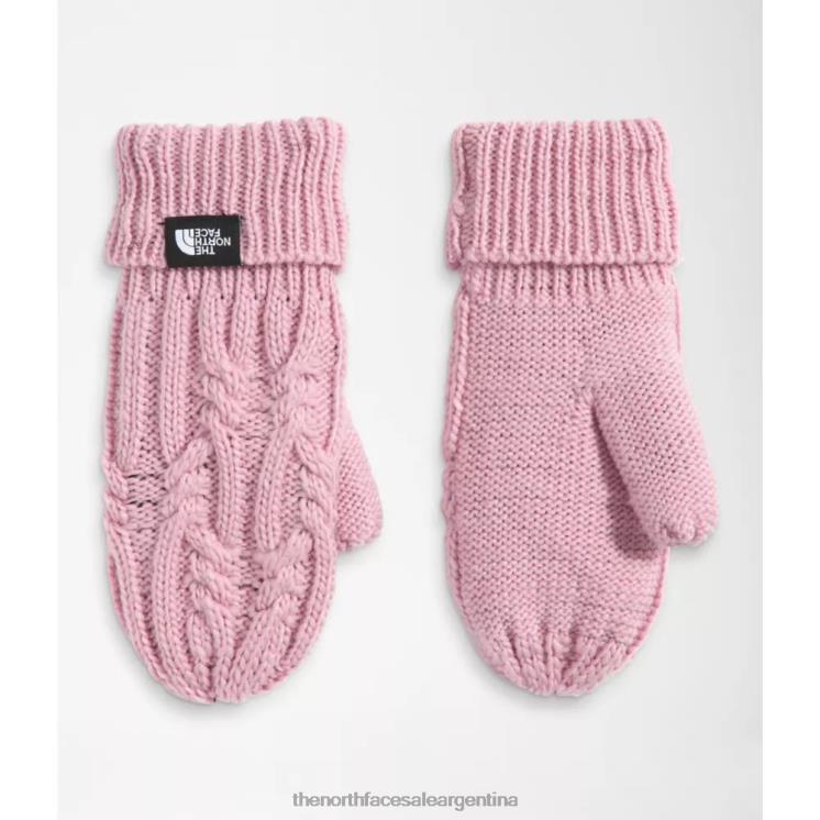 FFV045768 camafeo rosa The North Face niños oh mega guantes