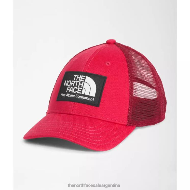 FFV045796 rojo The North Face camionero de barro para niños