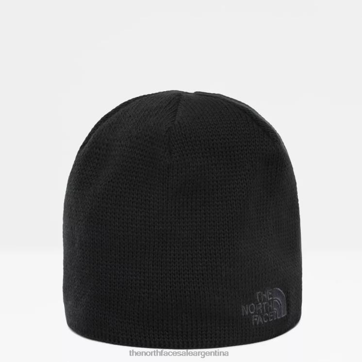 FFV04129 negro The North Face gorro reciclado huesos