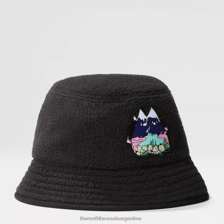 FFV04213 negro The North Face gorro de pescador de calle Fleeski