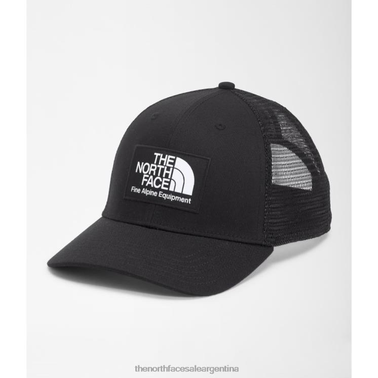 FFV043933 negro The North Face camionero de barro de ajuste profundo