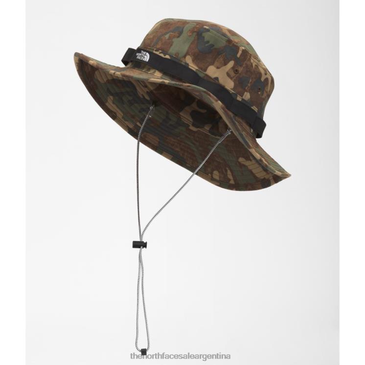 FFV043951 estampado de camuflaje tostado The North Face ala clase v