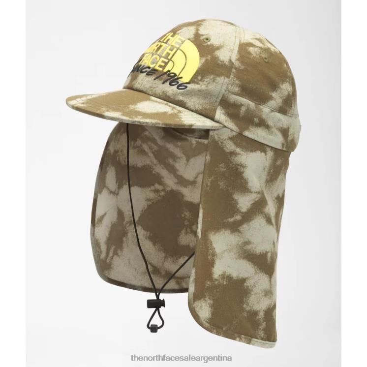 FFV043954 oliva retro The North Face sombrero protector solar clase v