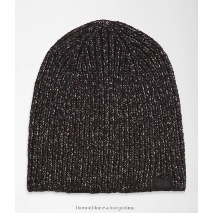 FFV045082 negro The North Face gorro hilado con aire