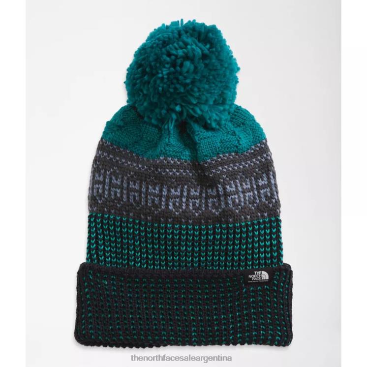 FFV045085 negro The North Face gorro de la isla justa
