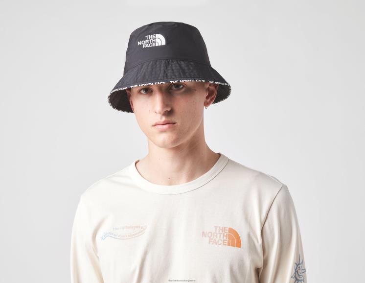FFV046758 negro The North Face sombrero de pescador de chipre