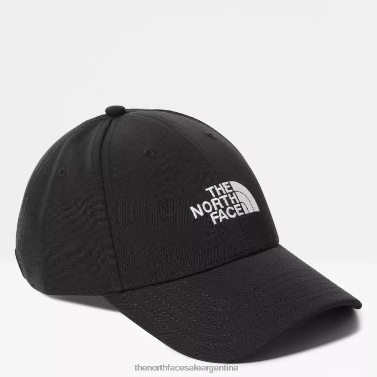 FFV04685 blanco negro The North Face gorra clásica del 66 reciclada en blanco y negro