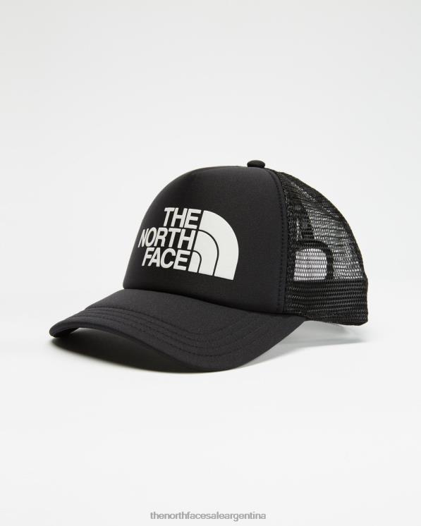 FFV047038 blanco negro The North Face camionero logotipo