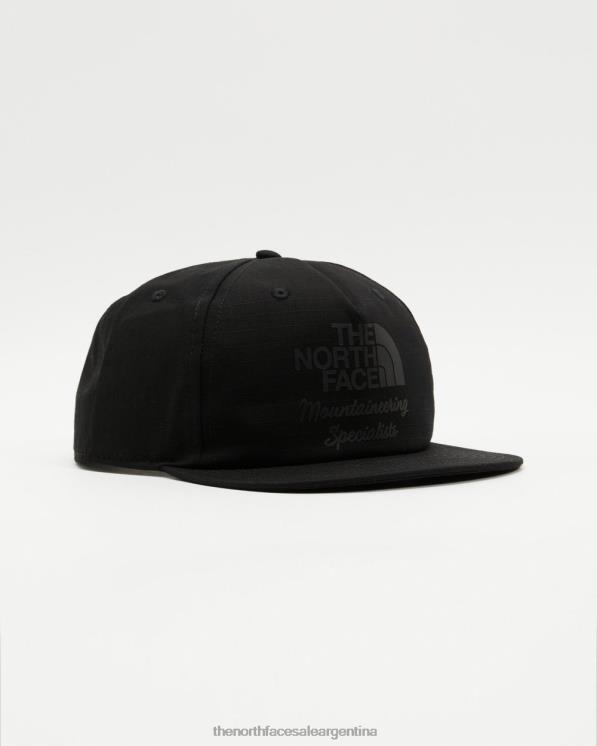 FFV047112 negro The North Face gorra de béisbol plaskett