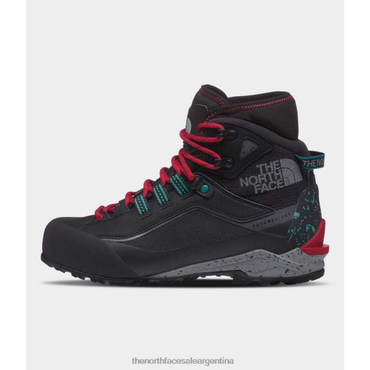 FFV045740 negro-rojo The North Face botas breithorn Futurelight serie cumbre negro rojo hombre
