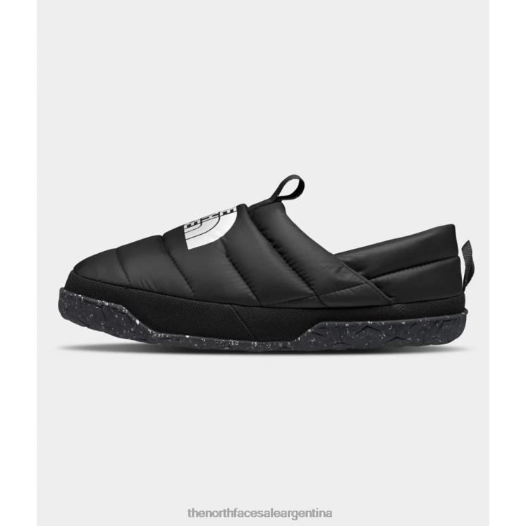 FFV044008 blanco negro The North Face mulas nuptse hombre blanco negro