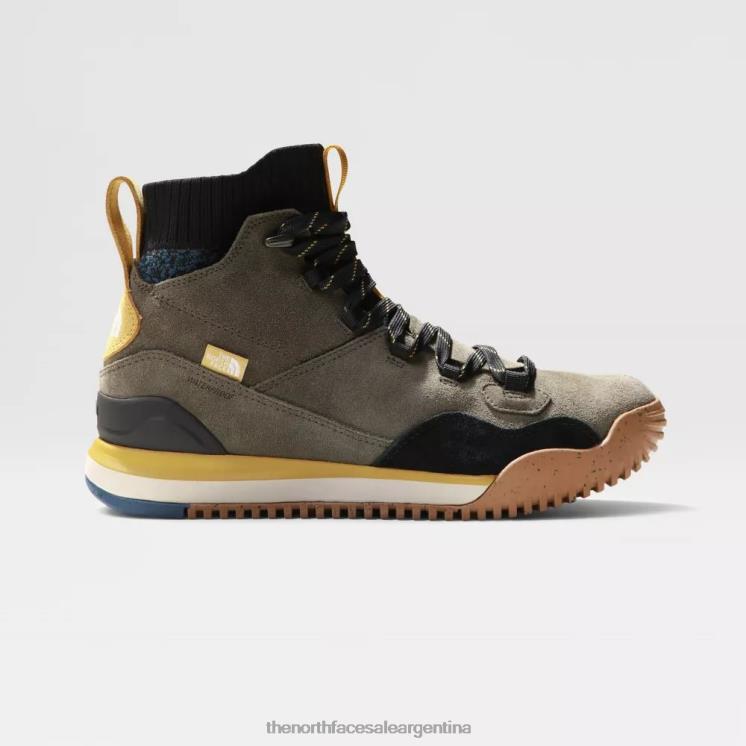 FFV041014 nuevo verde pardo The North Face botas deportivas hombre back to berkeley iii