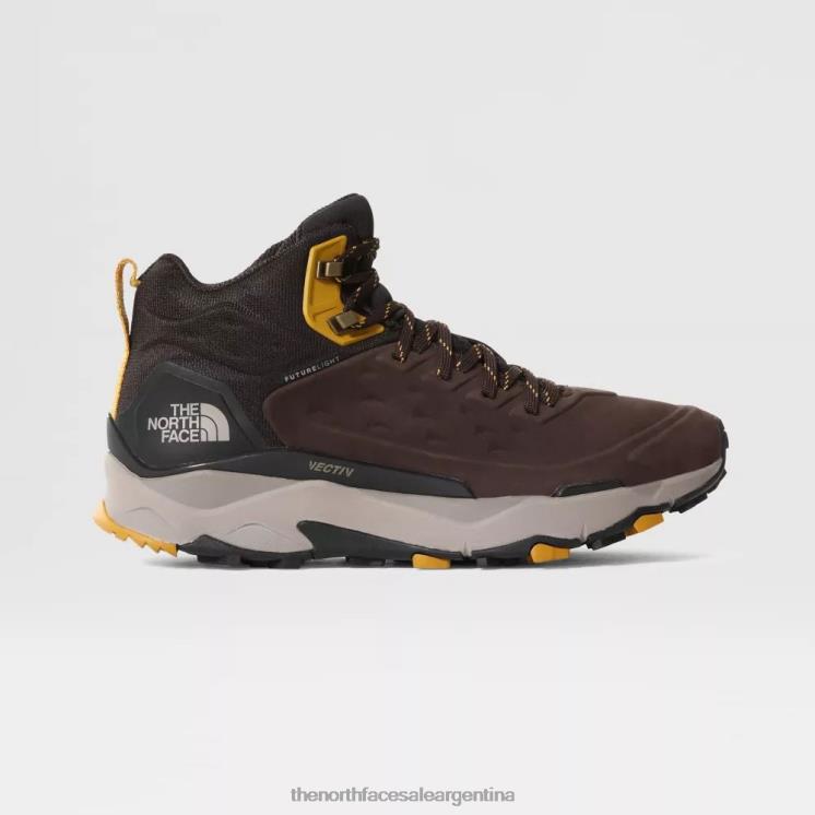 FFV041016 marrón profundo The North Face botas de montaña vectiv Futurelight exploras de cuero para hombre