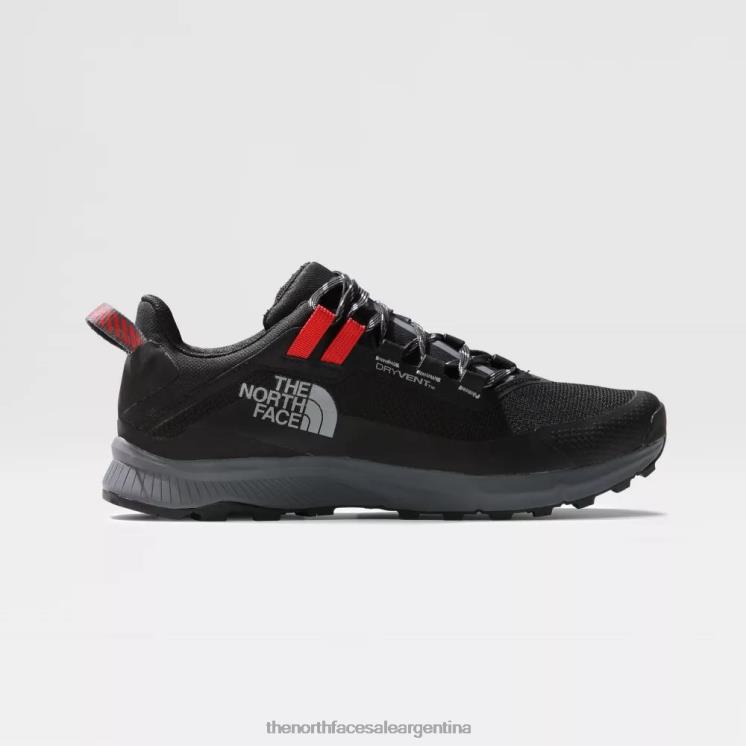 FFV041411 gris The North Face zapatos de senderismo impermeables cragstone para hombre