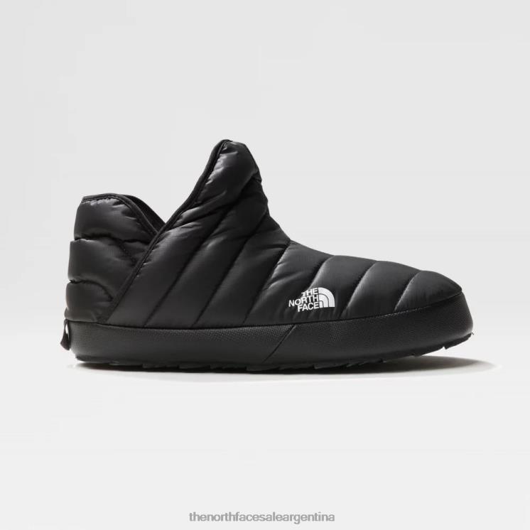 FFV04187 blanco negro The North Face botines de invierno con tracción thermoball para hombre en blanco y negro