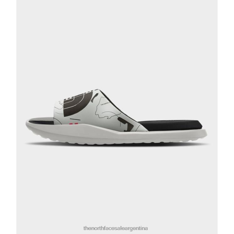 FFV044553 blanco The North Face chanclas triarca hombre