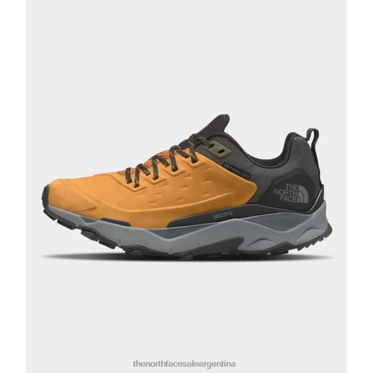 FFV044037 amarillo citrino The North Face zapatos de cuero vectiv exploras Futurelight para hombre