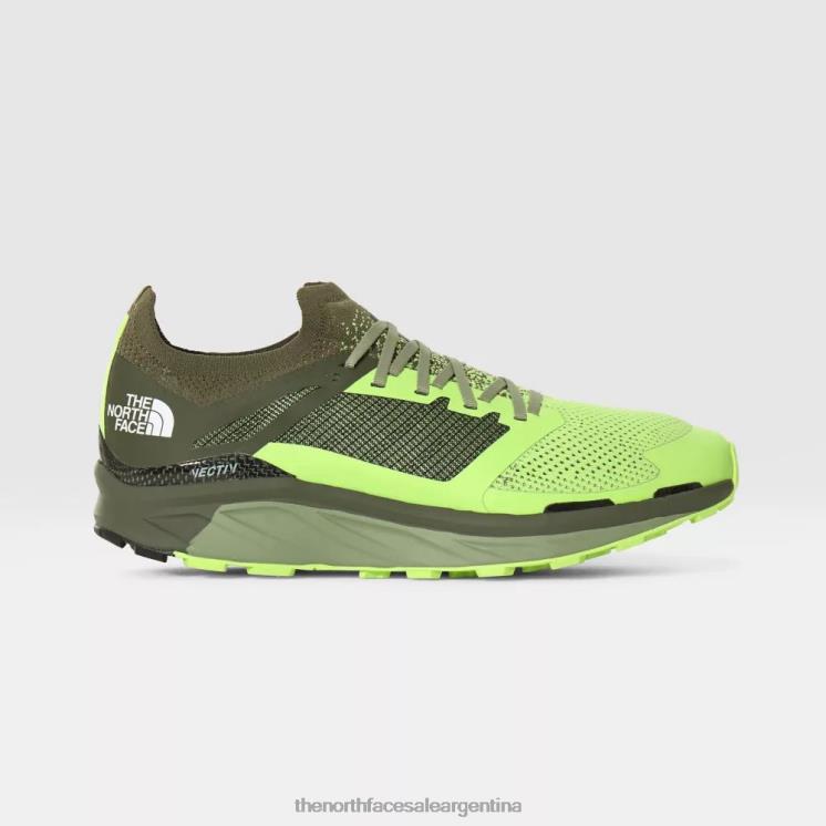 FFV04656 verde The North Face zapatillas de trail running para hombre Flight Series Vectiv