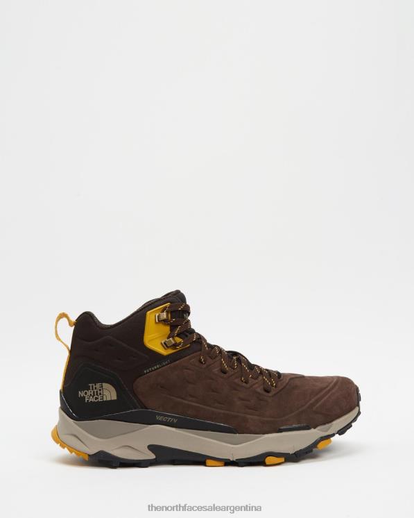 FFV047280 marrón oscuro The North Face vectiv exploras mid Futurelight hombres