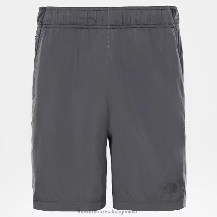 FFV04196 gris The North Face pantalones cortos para hombre 24 horas al día, 7 días a la semana