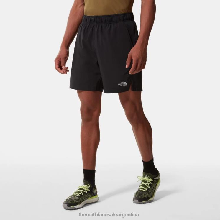 FFV04197 negro The North Face pantalones cortos para hombre 24 horas al día, 7 días a la semana