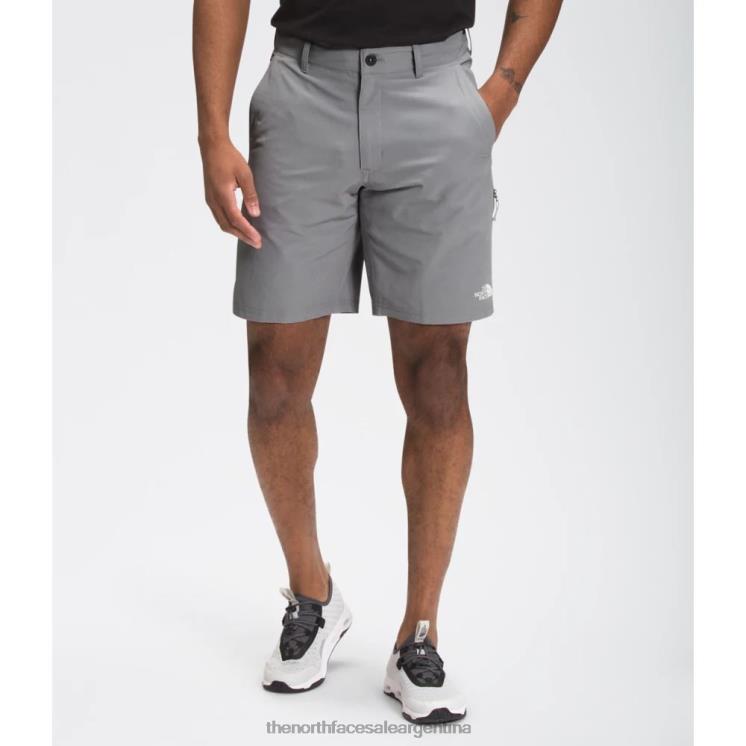 FFV043277 gris The North Face pantalones cortos empacables de sol rodantes para hombres