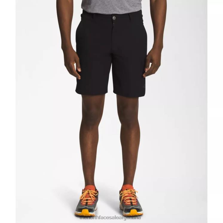 FFV043279 negro The North Face pantalones cortos empacables de sol rodantes para hombres