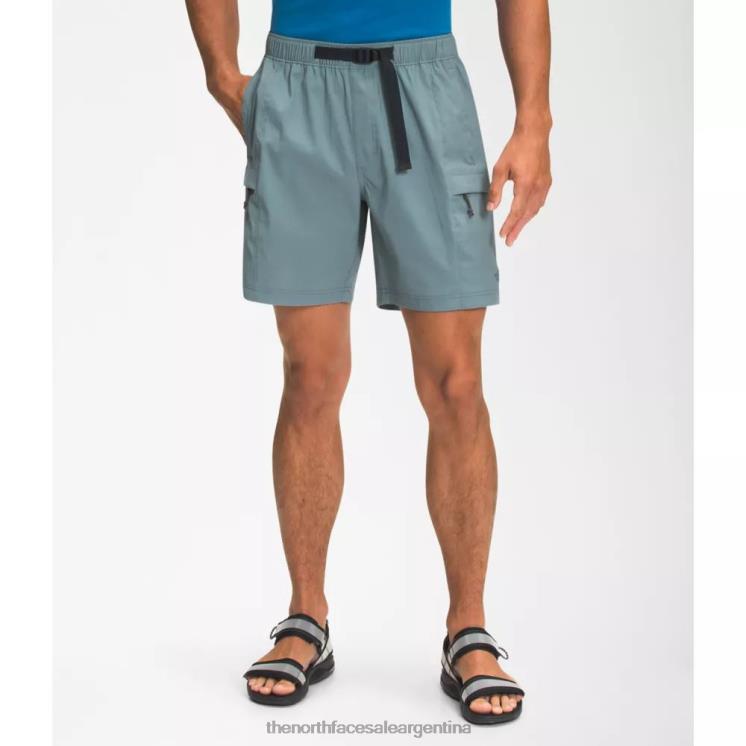 FFV043826 azul The North Face pantalones cortos con cinturón clase v para hombre