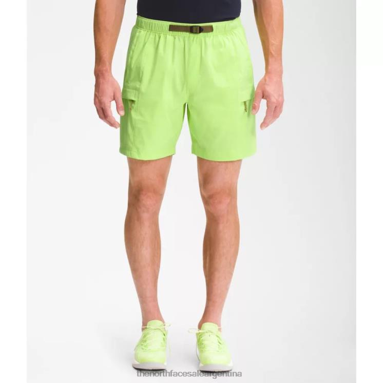 FFV043827 verde The North Face pantalones cortos con cinturón clase v para hombre