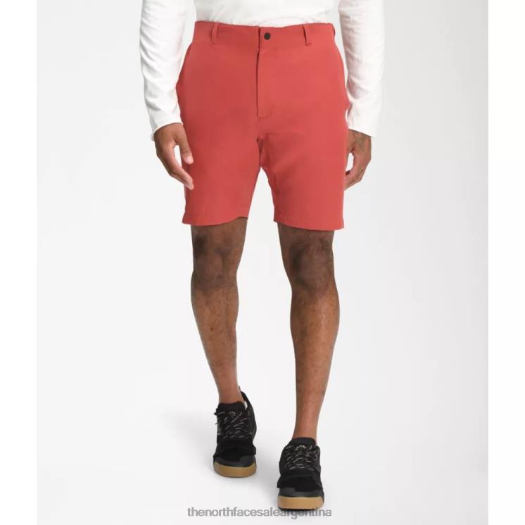 FFV044509 especias rojas The North Face pantalones cortos de proyecto para hombres
