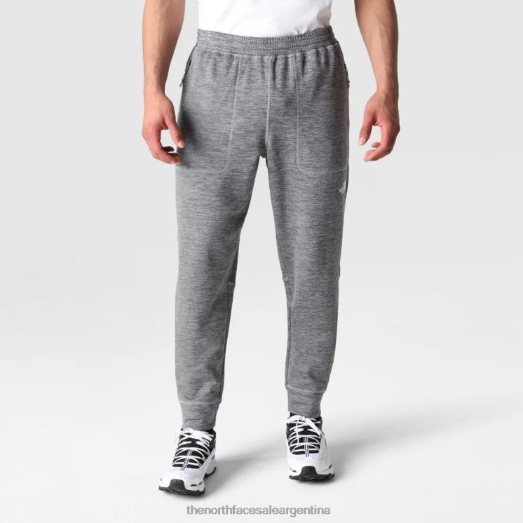 FFV041618 gris The North Face joggers hombre canyonlands