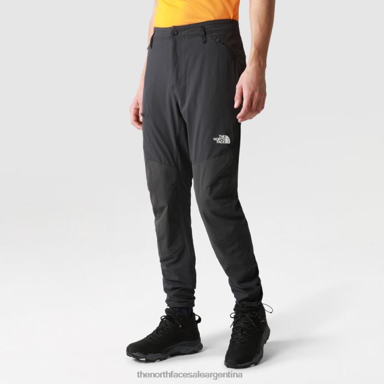 FFV042073 gris The North Face pantalones cónicos slim speedlight para hombre
