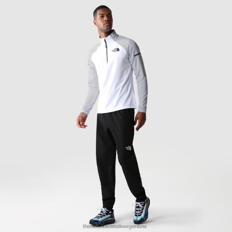 FFV042151 negro The North Face pantalones cortavientos de laboratorio de entrenamiento para hombre
